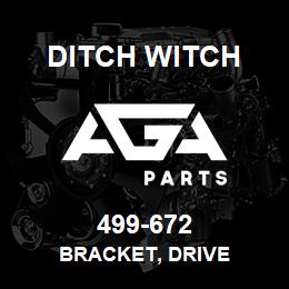 499-672 Ditch Witch BRACKET, DRIVE | AGA Parts