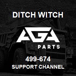 499-674 Ditch Witch SUPPORT CHANNEL | AGA Parts