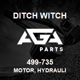 499-735 Ditch Witch MOTOR, HYDRAULI | AGA Parts