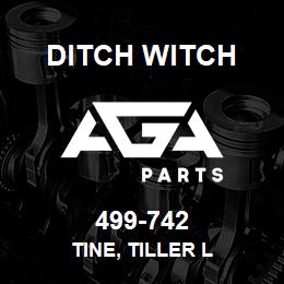 499-742 Ditch Witch TINE, TILLER L | AGA Parts