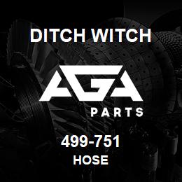 499-751 Ditch Witch HOSE | AGA Parts