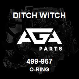 499-967 Ditch Witch O-RING | AGA Parts