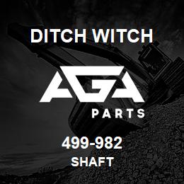 499-982 Ditch Witch SHAFT | AGA Parts