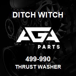 499-990 Ditch Witch THRUST WASHER | AGA Parts