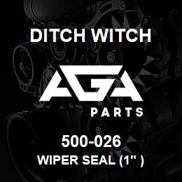 500-026 Ditch Witch WIPER SEAL (1" ) | AGA Parts