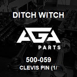 500-059 Ditch Witch CLEVIS PIN (1/ | AGA Parts