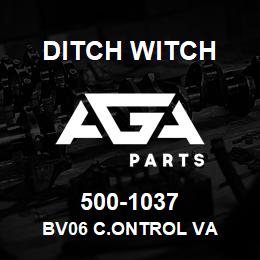 500-1037 Ditch Witch BV06 C.ONTROL VA | AGA Parts