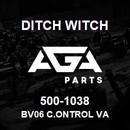 500-1038 Ditch Witch BV06 C.ONTROL VA | AGA Parts