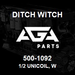 500-1092 Ditch Witch 1/2 UNICOIL, W | AGA Parts