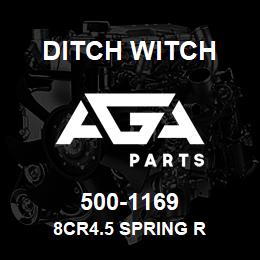 500-1169 Ditch Witch 8CR4.5 SPRING R | AGA Parts