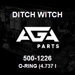 500-1226 Ditch Witch O-RING (4.737 I | AGA Parts