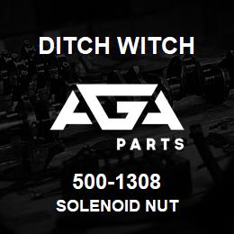 500-1308 Ditch Witch SOLENOID NUT | AGA Parts