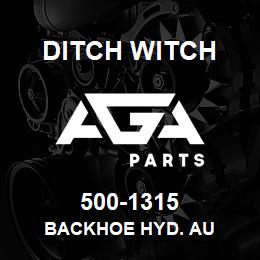 500-1315 Ditch Witch BACKHOE HYD. AU | AGA Parts