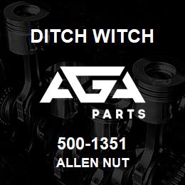 500-1351 Ditch Witch ALLEN NUT | AGA Parts