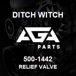 500-1442 Ditch Witch RELIEF VALVE | AGA Parts