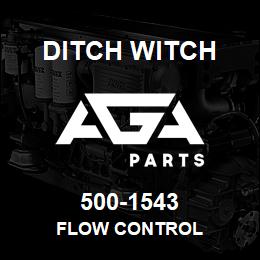 500-1543 Ditch Witch FLOW CONTROL | AGA Parts