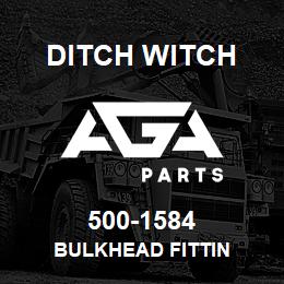 500-1584 Ditch Witch BULKHEAD FITTIN | AGA Parts