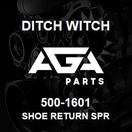 500-1601 Ditch Witch SHOE RETURN SPR | AGA Parts