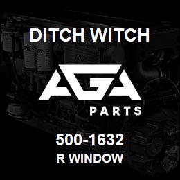 500-1632 Ditch Witch R WINDOW | AGA Parts