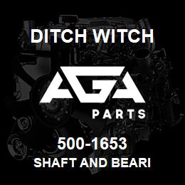 500-1653 Ditch Witch SHAFT AND BEARI | AGA Parts