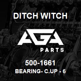 500-1661 Ditch Witch BEARING- C.UP - 6 | AGA Parts