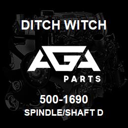 500-1690 Ditch Witch SPINDLE/SHAFT D | AGA Parts