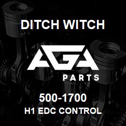 500-1700 Ditch Witch H1 EDC CONTROL | AGA Parts