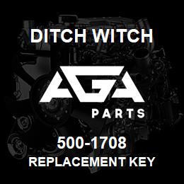 500-1708 Ditch Witch REPLACEMENT KEY | AGA Parts