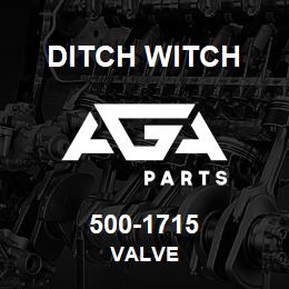 500-1715 Ditch Witch VALVE | AGA Parts