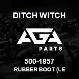 500-1857 Ditch Witch RUBBER BOOT (LE | AGA Parts