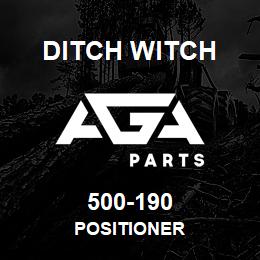 500-190 Ditch Witch POSITIONER | AGA Parts