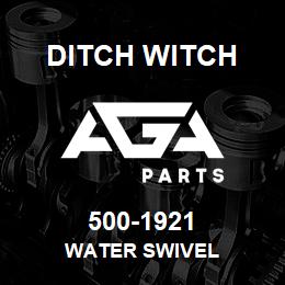 500-1921 Ditch Witch WATER SWIVEL | AGA Parts