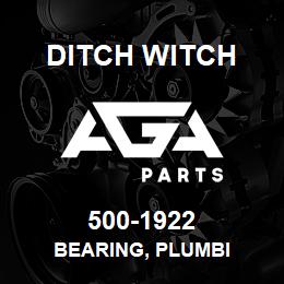 500-1922 Ditch Witch BEARING, PLUMBI | AGA Parts