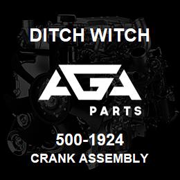 500-1924 Ditch Witch CRANK ASSEMBLY | AGA Parts