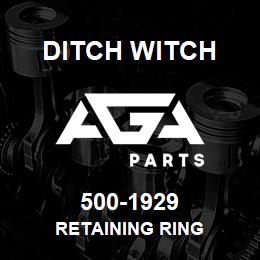 500-1929 Ditch Witch RETAINING RING | AGA Parts