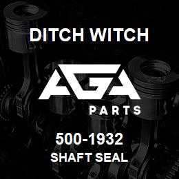 500-1932 Ditch Witch SHAFT SEAL | AGA Parts