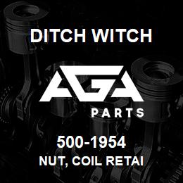 500-1954 Ditch Witch NUT, COIL RETAI | AGA Parts