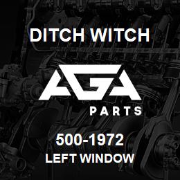 500-1972 Ditch Witch LEFT WINDOW | AGA Parts