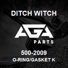 500-2009 Ditch Witch O-RING/GASKET K | AGA Parts