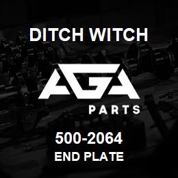 500-2064 Ditch Witch END PLATE | AGA Parts