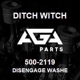 500-2119 Ditch Witch DISENGAGE WASHE | AGA Parts