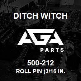 500-212 Ditch Witch ROLL PIN (3/16 IN. | AGA Parts