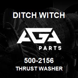 500-2156 Ditch Witch THRUST WASHER | AGA Parts