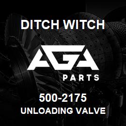 500-2175 Ditch Witch UNLOADING VALVE | AGA Parts