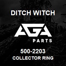 500-2203 Ditch Witch COLLECTOR RING | AGA Parts