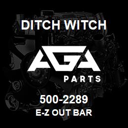 500-2289 Ditch Witch E-Z OUT BAR | AGA Parts