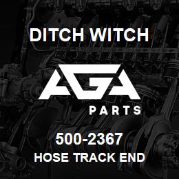 500-2367 Ditch Witch HOSE TRACK END | AGA Parts