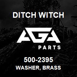 500-2395 Ditch Witch WASHER, BRASS | AGA Parts