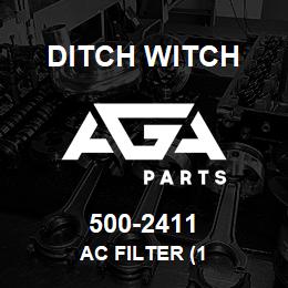 500-2411 Ditch Witch AC FILTER (1 | AGA Parts