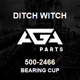 500-2466 Ditch Witch BEARING CUP | AGA Parts